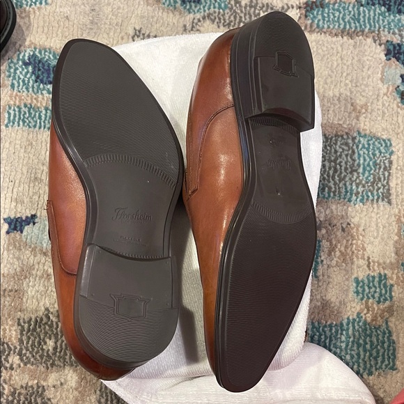 Florsheim Men's Brown Leather Slip-On Shoes - Picture 2 of 4